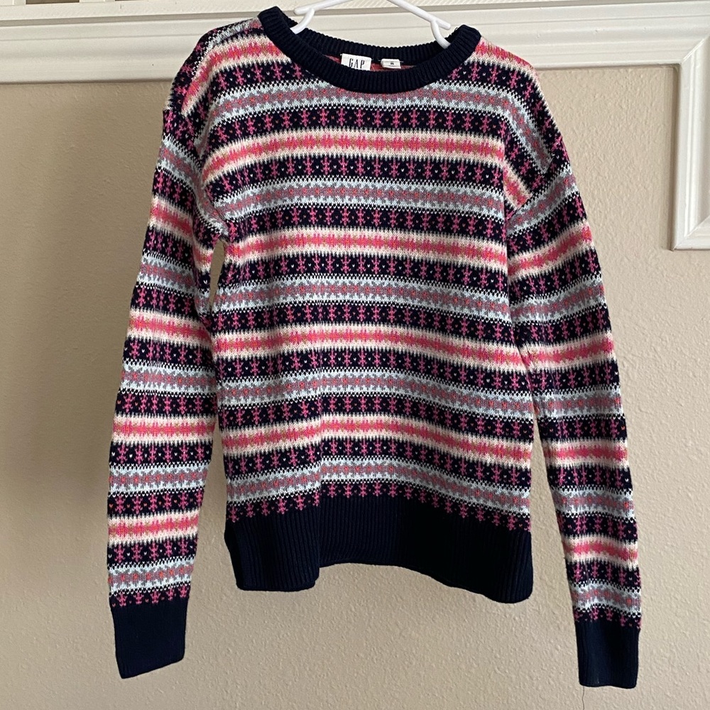 Girls Gap Kids Fair Isle Sweater